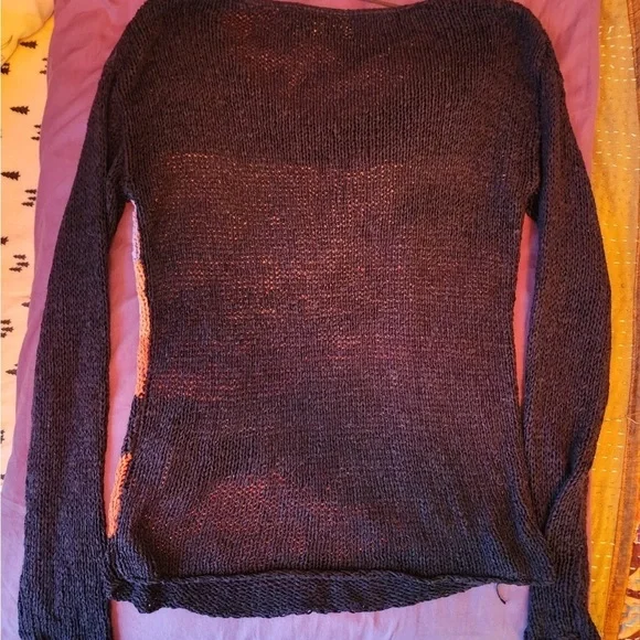 Colorful Knit Women's Sweater - Picture 2 of 2